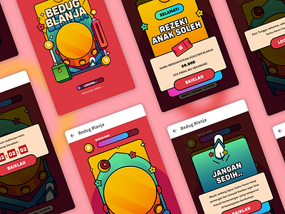 2019 Bedug Game - BLANJA android aplication app designer game app illustration ios ui