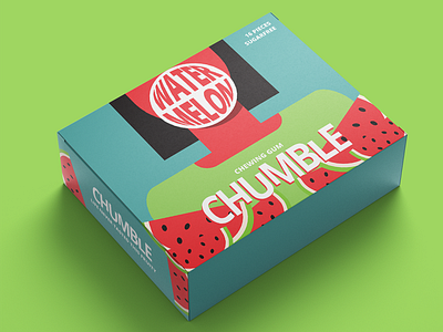 CHUMBLE | Illustrative Chewing Gum Brand bran design brand identity branding chewing gum chwing gum brand design diseño de marca graphic design gum identidad visual illustration logo