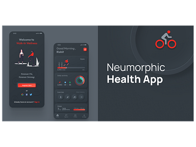 Neumorphic Health App