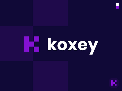 K Pixel Logo Design