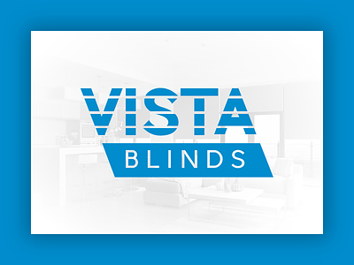 Vista Blinds Belfast belfast blinds branding logo