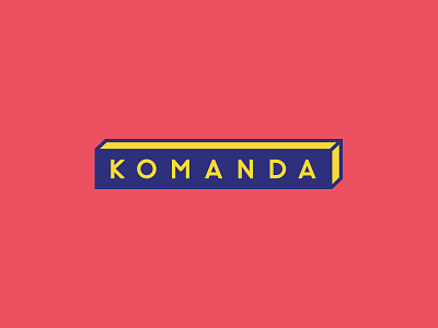 Logo design for 'komanda' colours grapic design logo design