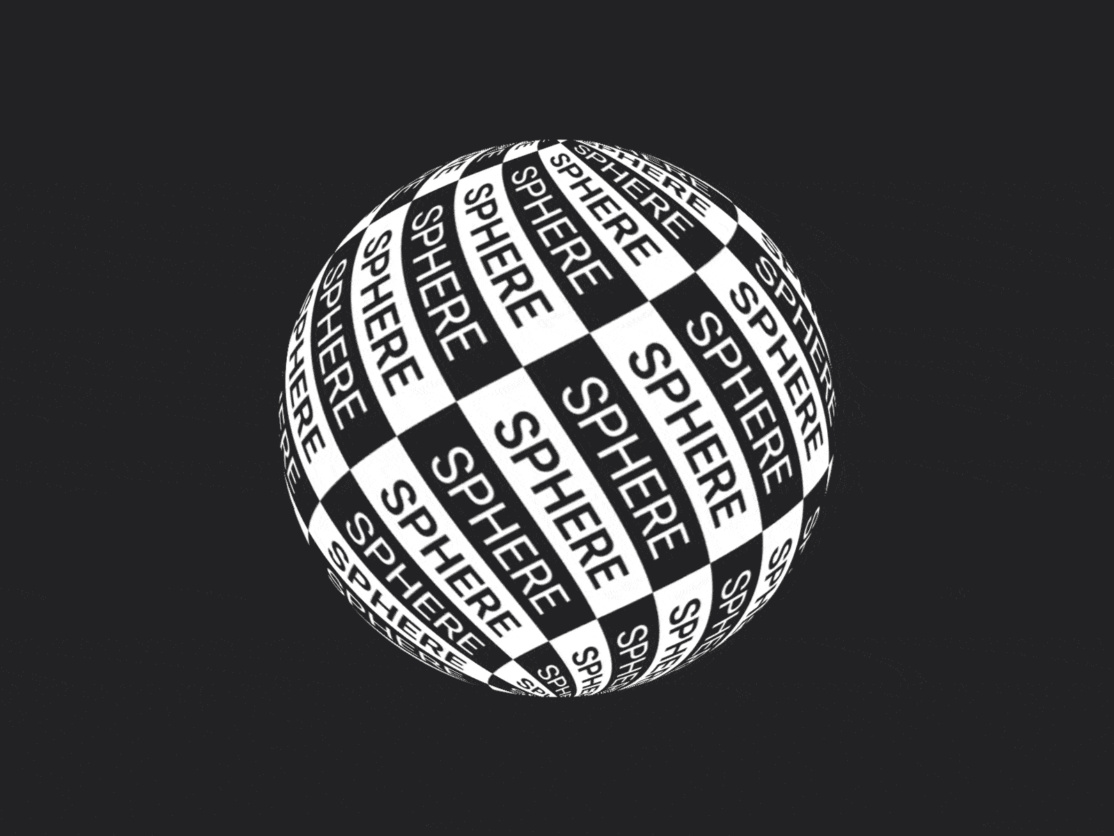 Sphere animation ae after effects animation black and white globe greyscale intro kinetic kinetic typography mask motion design sphere typography wrap
