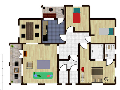 Floor Plan 2D