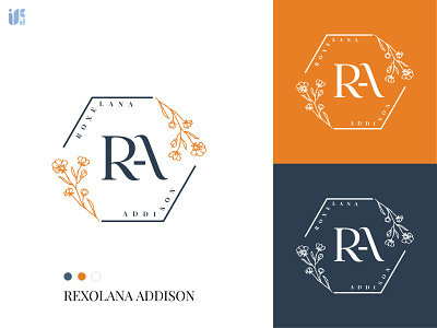 Logo Roxelana - Addison branding graphic design logo typography