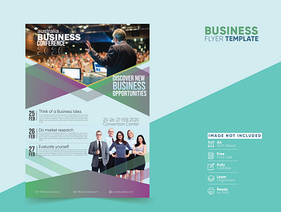 Business Conference Flyer Design. branding business flyer design corporate flyer creative design creative flyer