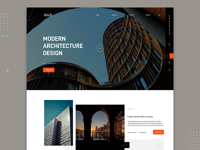 Architect Website Concept