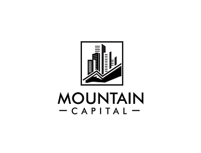 mountain caapital logo branding buisnesslogo companylogo graphic design logo logomodern motion graphics realestate