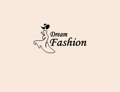 dream fashion branding feminimlogo graphic design logo logobuisness logofashion
