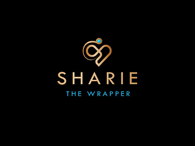 SHARIE THE WRAPPER branding graphic design logo logoapp logobuisness logocompany logoproduct logoweb