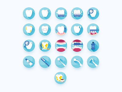 Dental Icons coffee dental icons dentist health icon design icons tooth toothbrush tootpaste