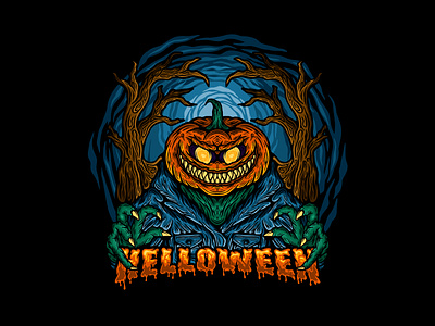 Helloween Pumpkin Monster