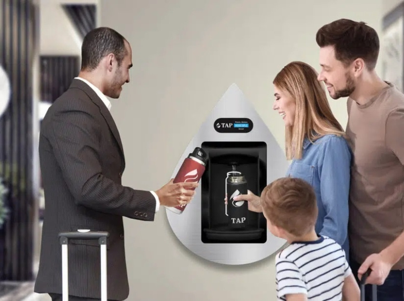 Dallas Water Bottle Filling Stations by Tap Water Company on Dribbble