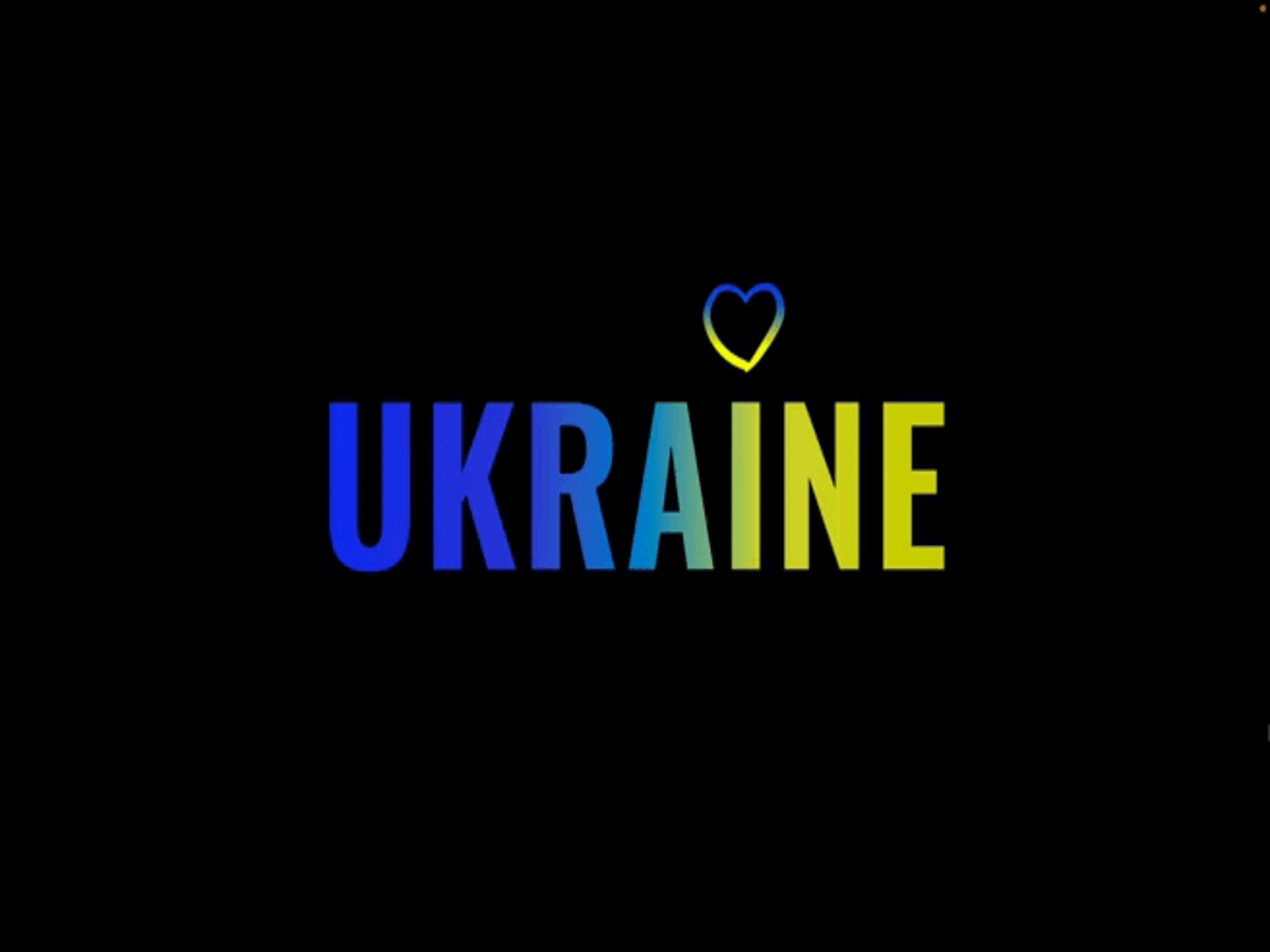 Stand with Ukraine animation branding design graphic design illustration logo motion graphics typography ui ux vector