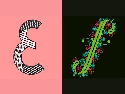 36 Days of Type: E & F 36daysoftype lettering letters