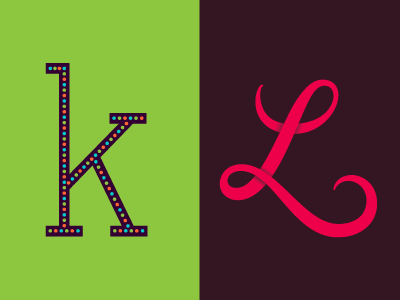 36 Days of Type: K & L 36daysoftype lettering typography