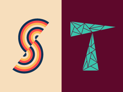 36 Days of Type: S & T 36daysoftype lettering typography