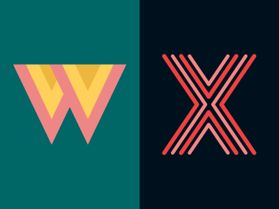 36 Days of Type: W & X 36daysoftype lettering typography