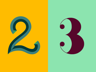 36 Days of Type: 2 & 3