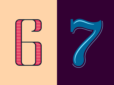 36 Days of Type: 6 & 7 36daysoftype lettering typography