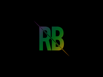 "RB" Logo design graphic design logo typography