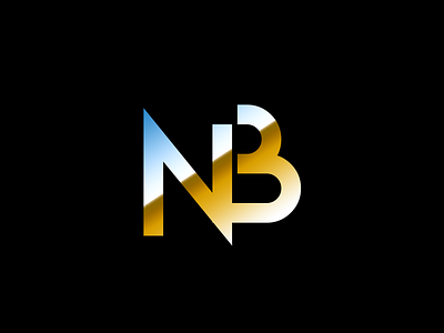 Logo "NB" design graphic design illustration logo typography