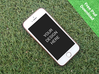 Freebie : Iphone 6 Mockup apple branding download free grass iphone mockup product psd
