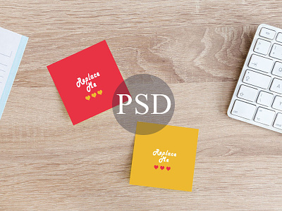 Cards Design Mockup PSD