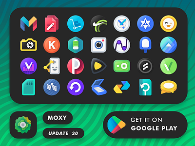 Moxy Android Icons android gogole icon pack icons layout moxy play preview store update