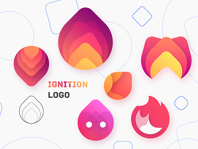 Ignition Logo Design android app cusomazition design fire flame ignition illustraion ios logo logo design update