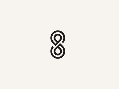 Eight Logo 8 eight lineart logo logo design logodesign logos logotype number