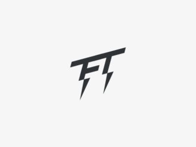 TF design electric f logo logo logodesign logos logotipo logotype t logo tf logo