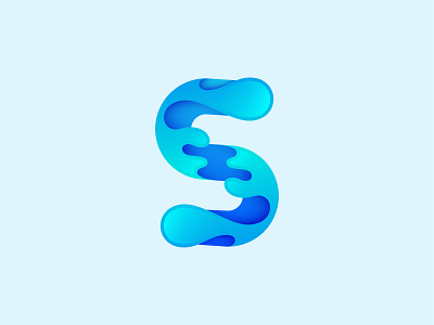 S Logo 3d business logo graphic design logo modern logo s logo