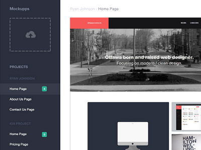Mockupps admin mock up mockup mockupps ottawa ui