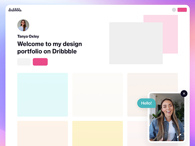 Introducing Pitch: Tell your story, your way design dribbble feature hiring new pitch pro ui ux