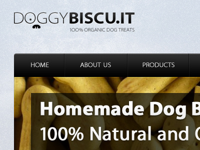Doggy Biscuit Theme blue doggy shopify theme treats web website