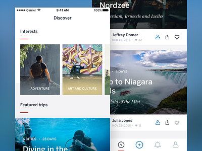 Lonely Planet—Discover the world with Trips 🌎 app design icon ios lonely planet type typography ui ux
