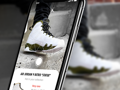 Gotta collect them all app basketball camera design ios iphone x jordan nike shoes ui ux