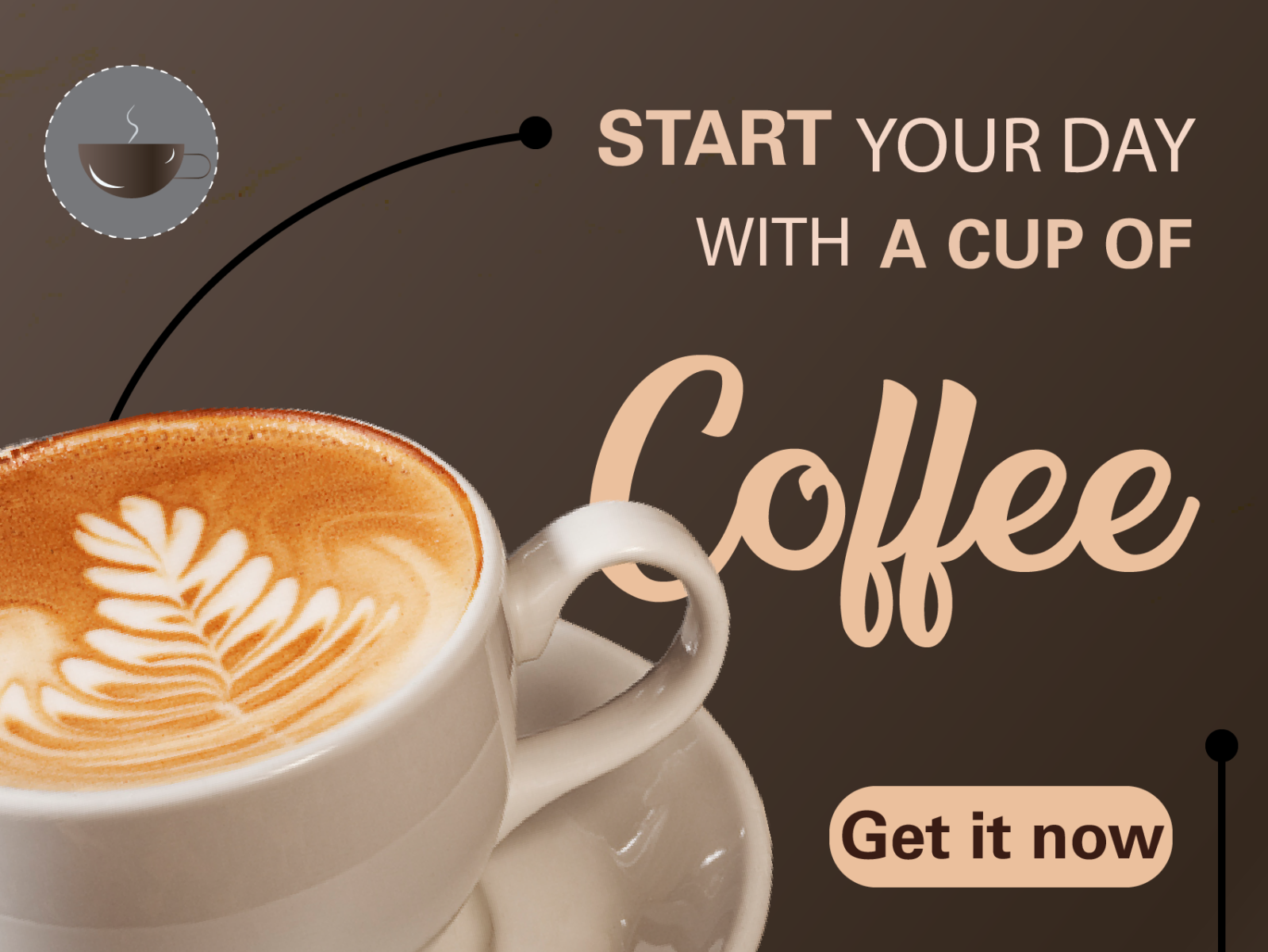 Coffee Design by Malik Adeel on Dribbble