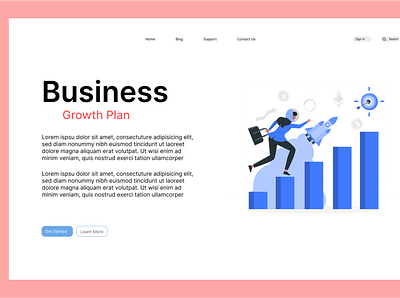 Business Plan business plan figma design graphic design ui uiux