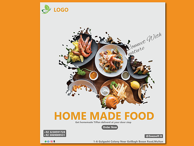 Home Made Food Design branding design graphic design illustration motion graphics poster design ui vector