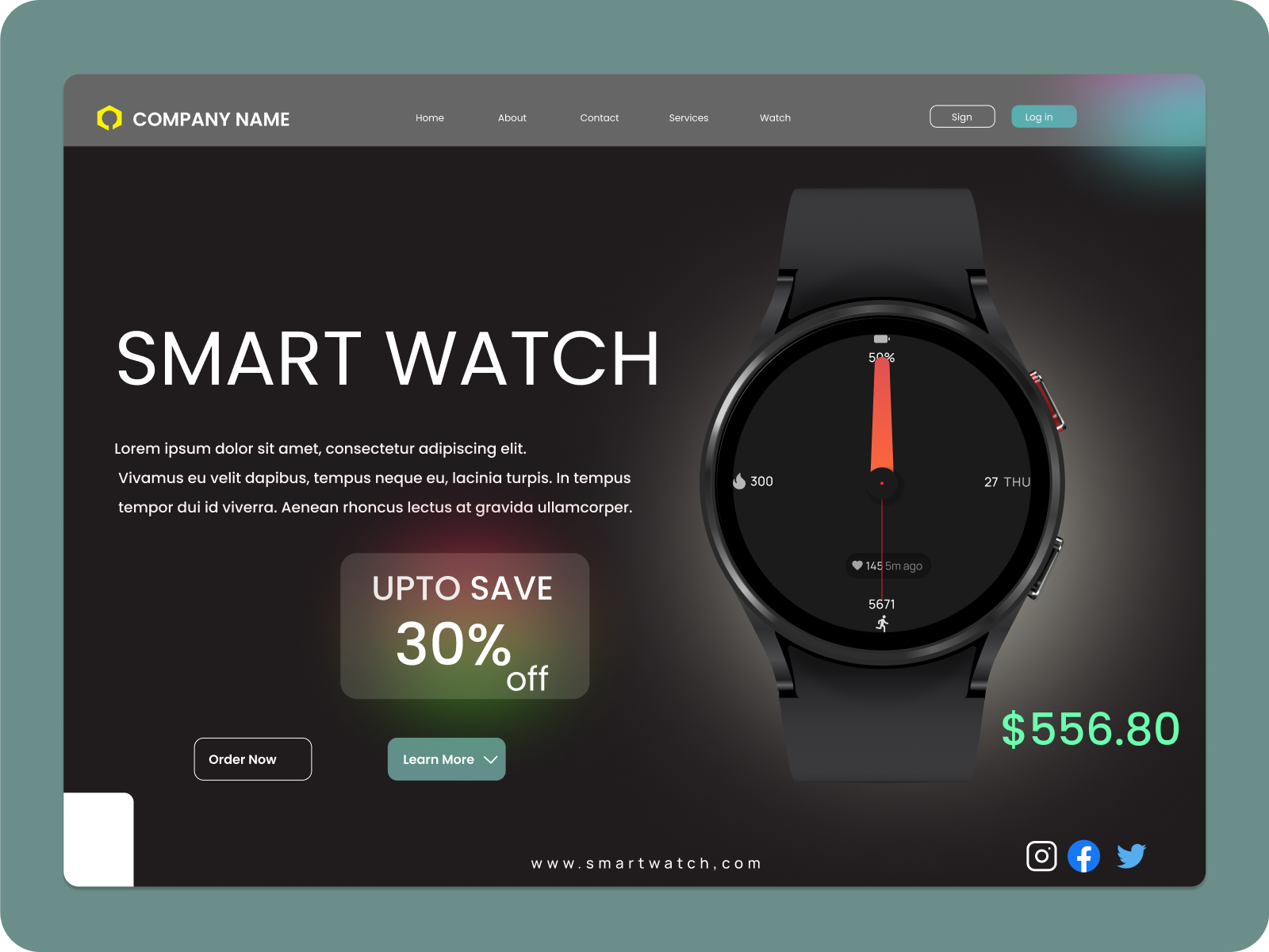Smart Watch Design by Malik Adeel on Dribbble