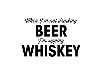 Custom Whiskey Glass Logo beer whiskey