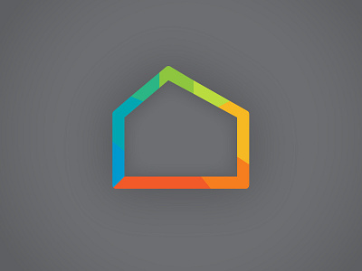 Home home house logo logomark spectrum
