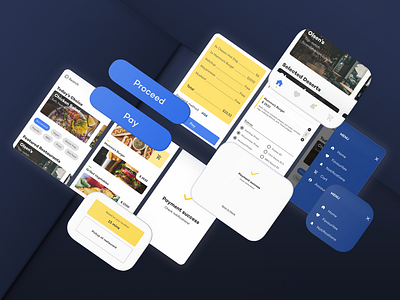 UI Kit - Delivery mobile app