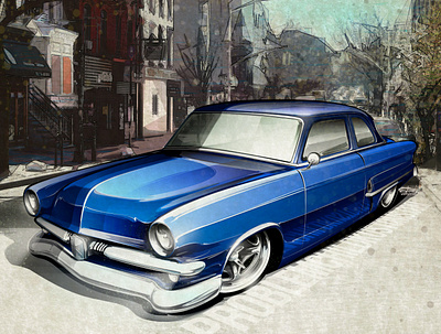 Five-Three automotive concept art design illustration illustrator photoshop rendering transportation design vector