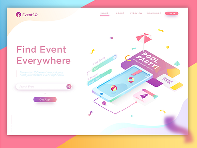 Header Illustration for Find Event