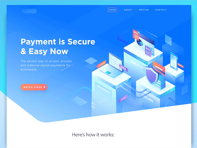 Payment Landing Page