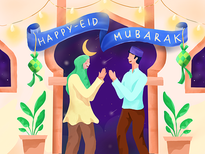 Happy Eid Mubarak 1440H eid fasting idul fitri islam moslem mubarak muslim