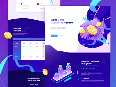 World Class Investment Platform - Landing Page